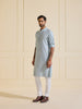 THE GLACIAL ICE BLUE KURTA