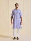 THE ETHEREAL PERIWINKLE KURTA