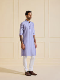 THE ETHEREAL PERIWINKLE KURTA