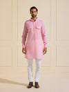 THE ROSÉ BLUSH KURTA WITH FLAP POCKETS