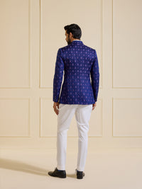 THE BESPOKE SAPPHIRE BANDHGALA JACKET