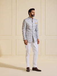 THE OPALESCENT PEARL BANDHGALA JACKET