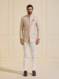 THE DYNAMIC GLEAM TIMELESS BANDHGALA JACKET