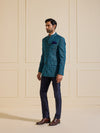 THE NEELABH TEXTURED BANDHGALA JACKET OF CLASSIC SOPHISTICATION