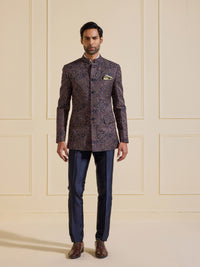 THE DISCERNING STARLIT ENCHANTED BANDHGALA JACKET