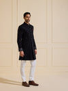 THE MIDNIGHT ENCHANTMENT: EMBELLISHED BLACK ACHKAN