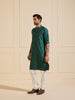 THE IMPERIAL MOSS GREEN KURTA