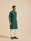 THE IMPERIAL MOSS GREEN KURTA