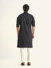 THE CHEVRON NOIR KURTA