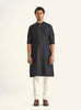 THE CHEVRON NOIR KURTA