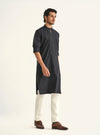 THE CHEVRON NOIR KURTA