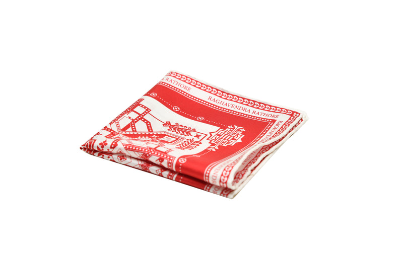 THE KILIM RANGOLI POCKET SQUARE