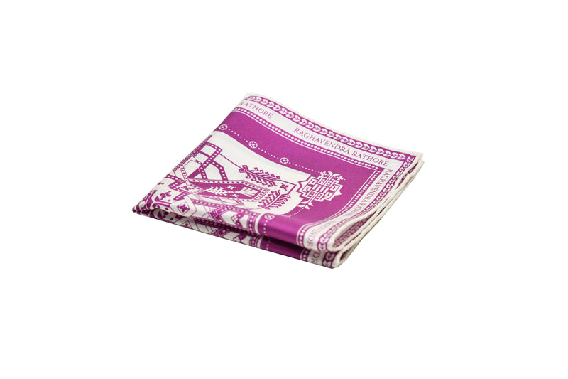 THE KILIM RANGOLI POCKET SQUARE