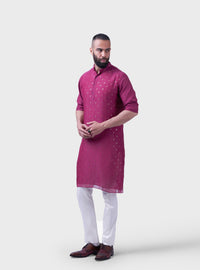 THE PAISLEY SEQUIN BUTTI KURTA