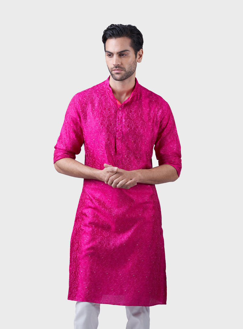 THE FUSCHIA TOPAZ KURTA