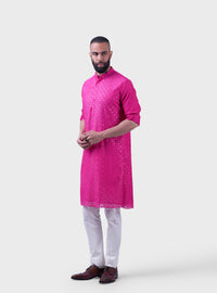 THE DARK ROUGE KURTA