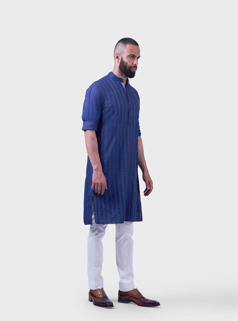 THE JODHPUR BLUE KURTA