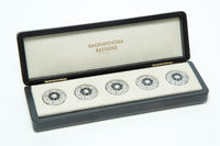 SILVER BANDHGALA BUTTON SETS