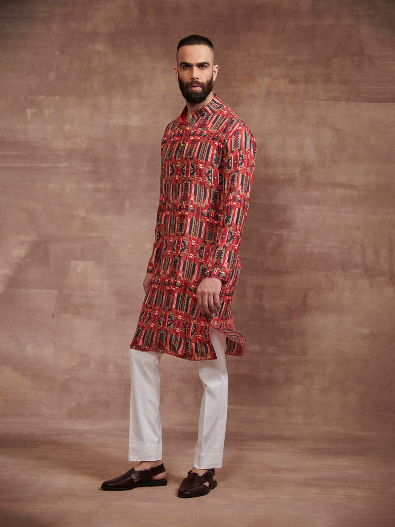 PRINTED KURTA