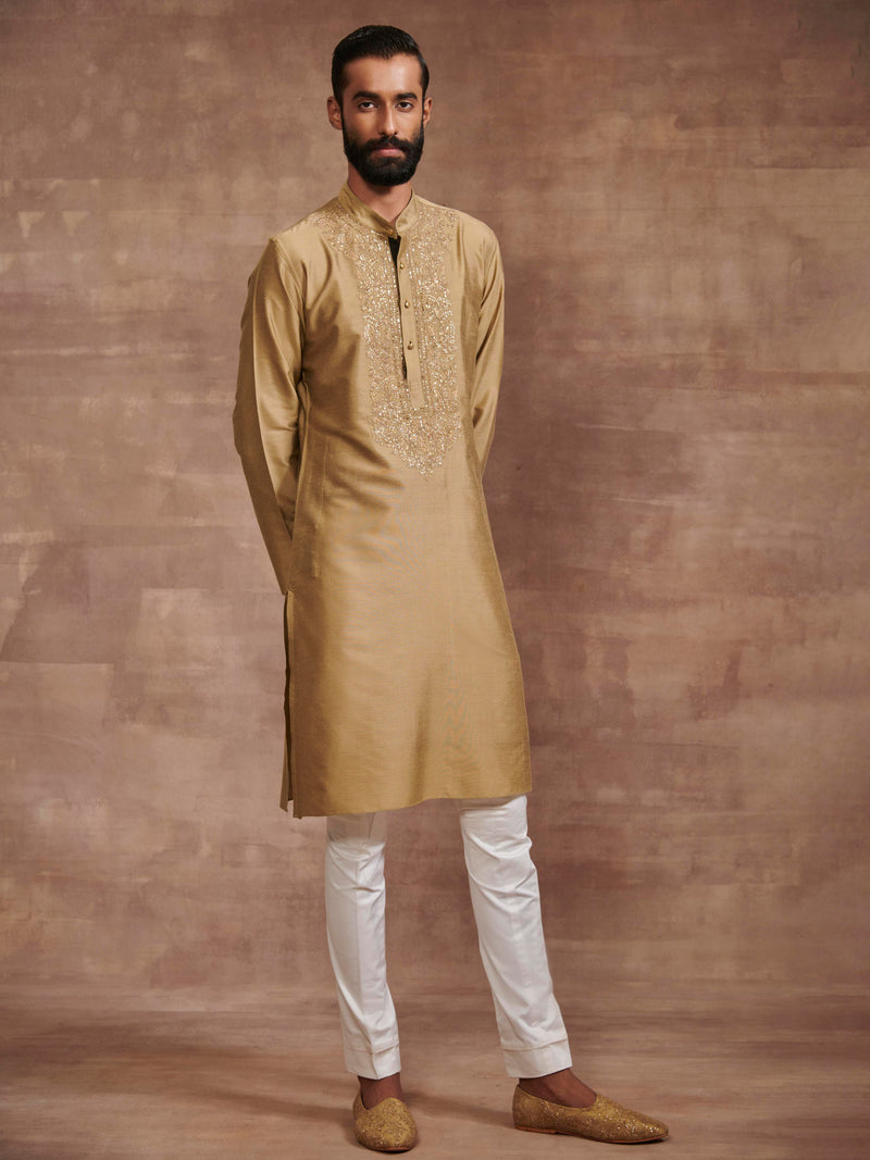 THE GOLD FOIL KURTA