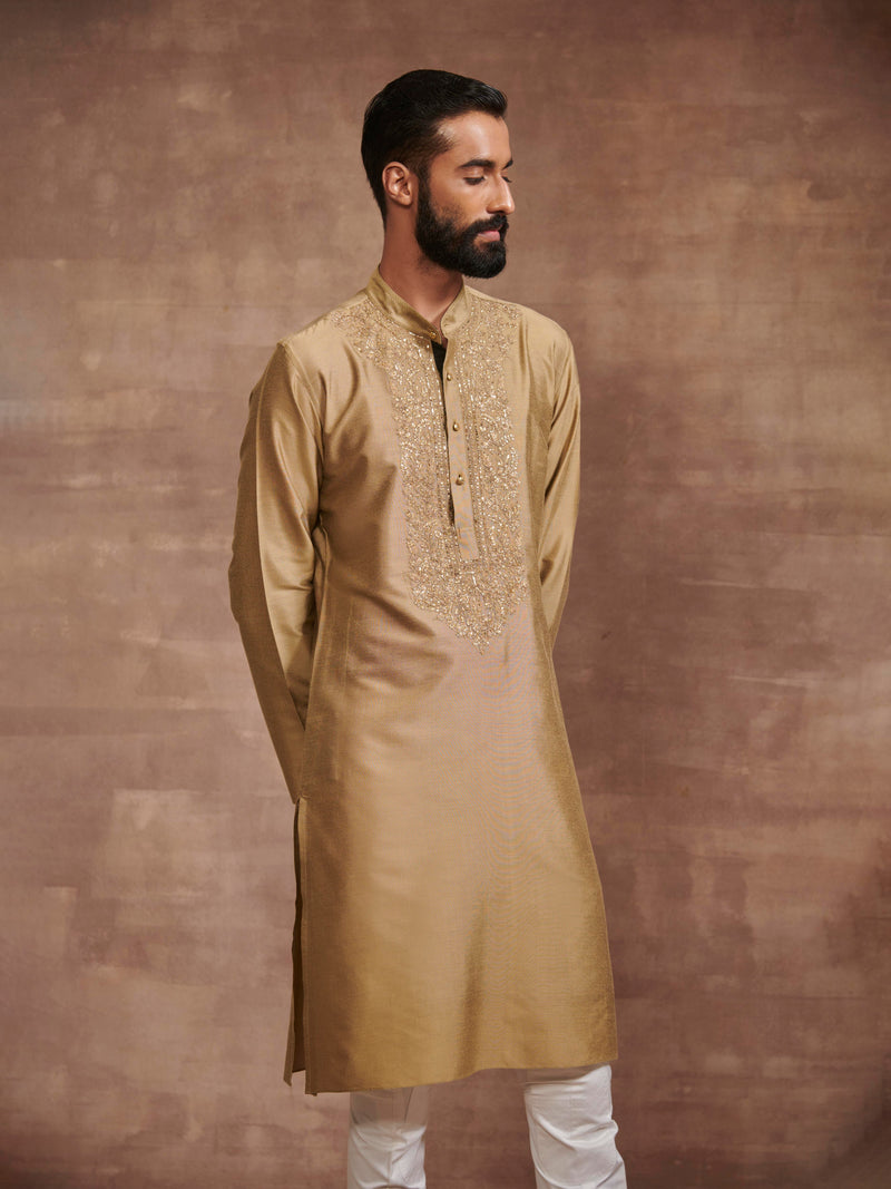 THE GOLD FOIL KURTA