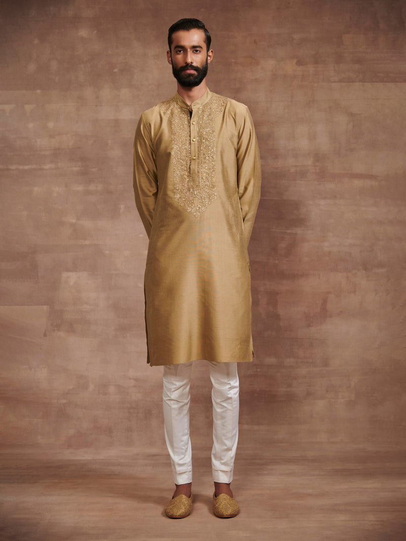 THE GOLD FOIL KURTA