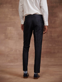 SILK TAPERED TROUSER