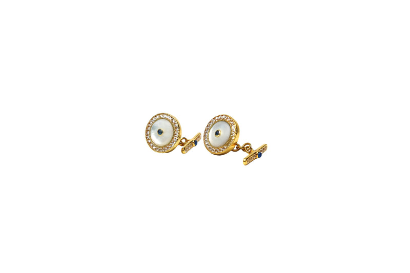 RR GOLD CUFFLINK