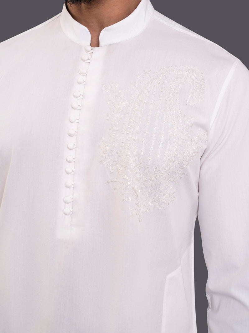 PAISLEY PLACEMENT KURTA