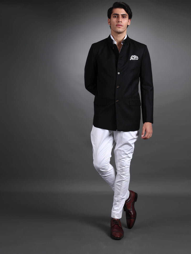 COTTON BANDHGALA JACKET