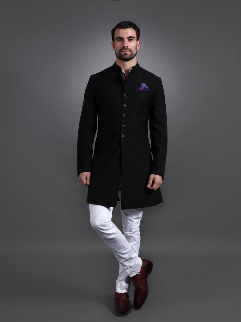 BLACK WOOL ACHKAN