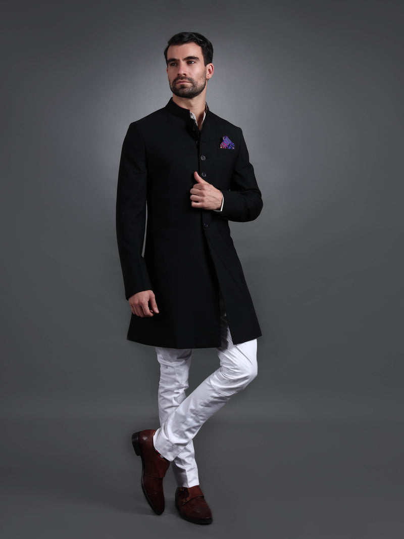 BLACK WOOL ACHKAN