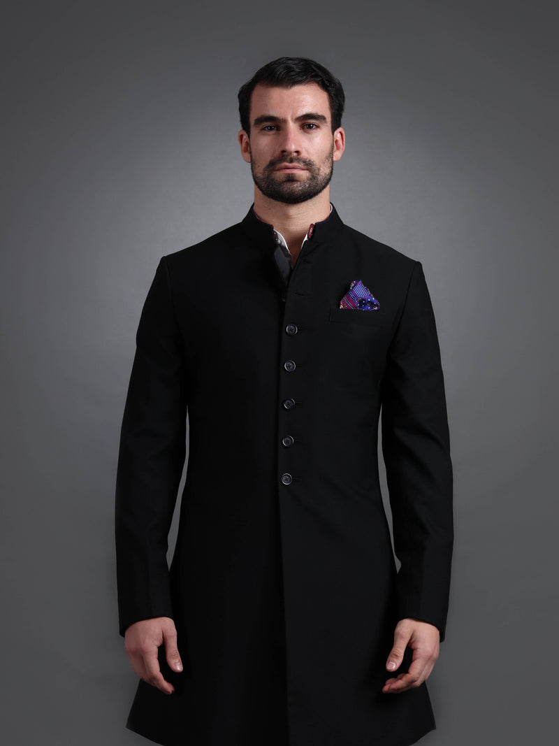 BLACK WOOL ACHKAN