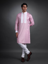 PINK COTTON KURTA