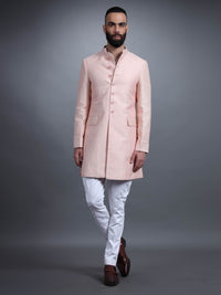 PINK SILK ACHKAN