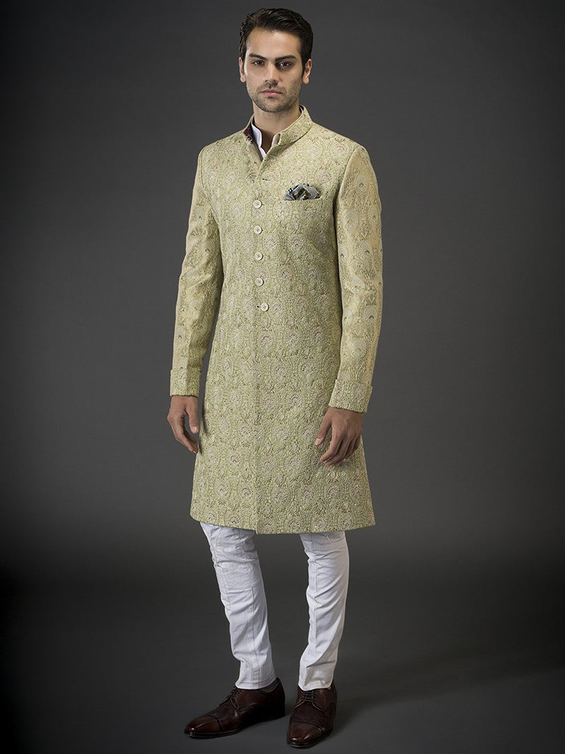 EMBROIDERED ACHKAN