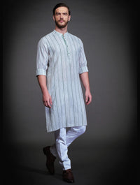 OFF WHITE GREEN KURTA